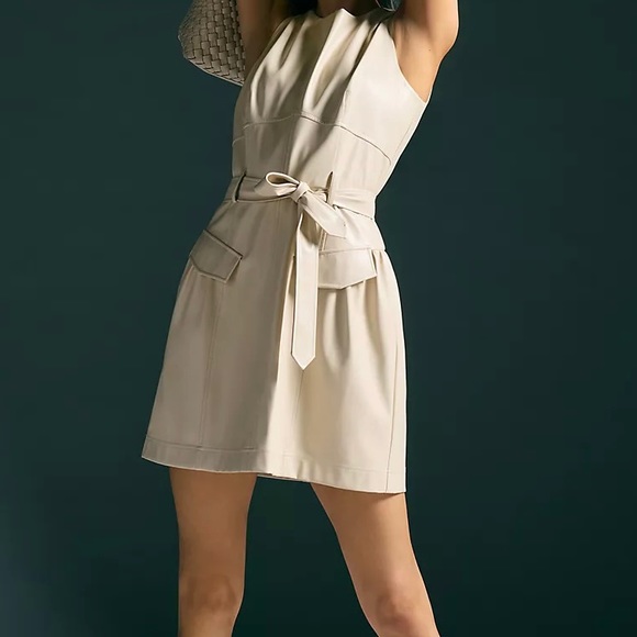 Anthropologie Dresses & Skirts - Anthropologie Khaki Mini Dress